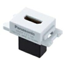 楽天まいどDIY電設資材 パナソニック　WND1201CW　SO-STYLE 埋込AVコンセント HDMI対応 ストレート型 セラミックホワイト