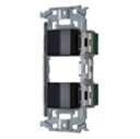 電設資材 パナソニック WNSS50292B SO-STYLE 埋込スイッチセット スイッチC 3路×2 マットブラック