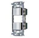 電設資材 パナソニック WNSS50494W SO-STYLE 埋込スイッチセット スイッチE 4路×2 マットホワイト