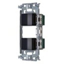 電設資材 パナソニック WNSS50494B SO-STYLE 埋込スイッチセット スイッチE 4路×2 マットブラック