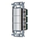 電設資材 パナソニック WNSS50222W SO-STYLE 埋込スイッチセット スイッチC 3路×3 マットホワイト