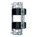 電設資材 パナソニック WNSS51797B SO-STYLE 埋込スイッチセット パイロットスイッチC 4A×2 3路 マットブラック