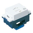 電設資材 パナソニック WN4623CWK(発注単位:5) 埋込C付テレホンモジュラジャック 6極2心 フル端子 セラミックホワイト