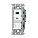 電設資材 パナソニック WTF147740W コスモシリーズワイド21 埋込充電用USBコンセント2ポート 18W USB-A・C 扉付コンセント付 ホワイト