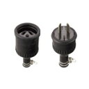 電設資材 パナソニック WA3330 防水ゴムコードコネクタ セット品 3P 30A 250V