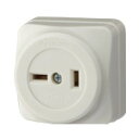 電設資材 パナソニック WK1220W(発注単位:10) ミルキーホワイト 角型コンセント 2P 20A 250V