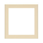 電設資材 パナソニック WT8392F(発注単位：10) 簡易耐火用スイッチプレート 2連接穴用 スクエア ベージュ