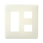 電設資材 パナソニック　WN6205WK　腰高ワンタッチモダンプレート 5コ用 受注生産 [§]