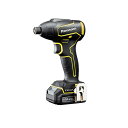 電設資材 パナソニック EZ1P31F10D-Y 充電インパクトドライバー イエロー 10.8V 2.0Ah電池セット
