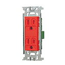 電設資材 パナソニック WN1512RK(発注単位:10) 埋込接地ダブルコンセント(赤) (接地リード線なし)