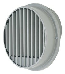 メルコエアテック　AT-100BWSMLK　ベントキャップ（ドレン皿内蔵タイプ・左吹き） 縦ギャラリ・網 防火..