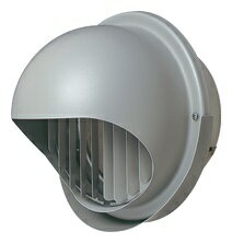 メルコエアテック　AT-150MGSJ4　丸形フード（ワイド水切タイプ） 縦ギャラリ 適用パイプ径150mm [$$]