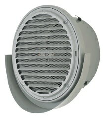 メルコエアテック　AT-150UWSJK4　薄形ベントキャップ（ワイド水切タイプ） 横ギャラリ・網 防火ダンパ..