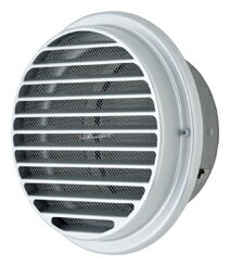 メルコエアテック　AT-150BWAD4　ベントキャップ 外壁用(アルミ製) 接続口サイズφ150 横ギャラリ・網 [..