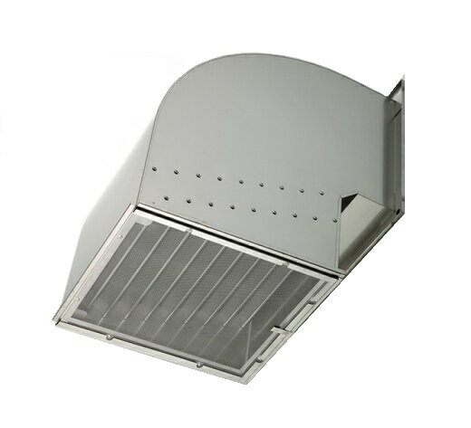 三菱　QWH-50SAM　有圧換気扇用ウェザーカバー 給気形(防雨ブレード付) ステンレス製 防虫網標準装備 4..