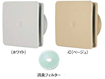 【最安値挑戦中！最大25倍】換気扇部材 パナソニック ベンテック部材　VB-GX150PSHF2-W　自然給気口 壁用 ホワイト 消臭フィルター [■]