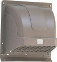換気扇部材 高須産業 WK-15B ウエザーカバー(格子付・ブラウン)