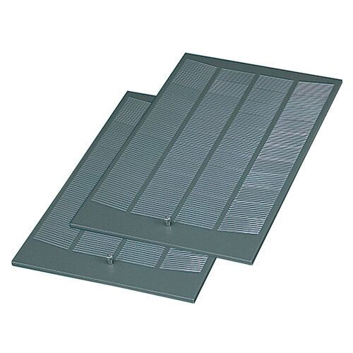 日本キヤリア/旧東芝 換気扇 別売部材 レンジフードファン用 【RF-7PF】 買替用カールスリットフィルター(グリスフィルター) 2枚入り レンジフードファン用