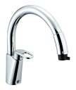 水栓金具 INAX/LIXIL SF-HM451SYXU キッチン用 グースネック(エコハンドル)ハンドシャワー付シングルレバー混合水栓 逆止弁付 一般地 [★...