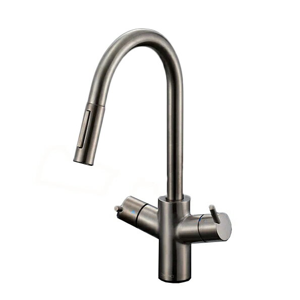 メイスイ GE1ZFHGSBBC340 ビルトイン浄水器付き水栓 家庭用浄水器II形 Ge-1Z+引出シャワー付複合水栓 ..