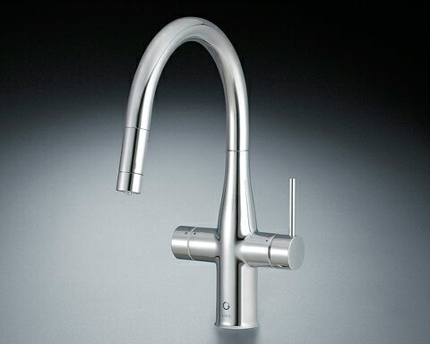 INAX/LIXIL SGFANB561SYJG キッチン用ミネラル浄水栓 Greentap(グリーンタップ)(常温・冷水) ニッケルクロムメッキ 水栓金具 INAX/LIXIL SGFANB561SYJG キッチン用ミネラル浄水栓 Greentap(グリーンタップ)(常温・冷水) ニッケルクロムメッキ 水栓金具