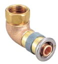水栓金具 KVK GDLU2-13G1 エルボユニオン