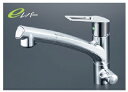 浄水器付シングルレバー式混合栓 KVK KM5061NSCEC キッチン 浄水器付シングルレバー式シャワー付混合栓
