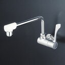 水栓金具 KVK K1801FR2 ワンタッチハンドル付横自在水栓