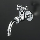 水栓金具 KVK K34CSPJ 屋外ホース接続ノズル付給水栓
