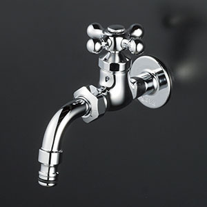 新品 KVK 立水栓 散水栓 水道 蛇口 逆止 ホース接続 K8J - メルカリ