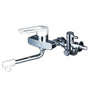KVK MSK110KB 給水・給湯接続 シングルレバー式混合栓