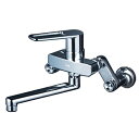 KVK MSK110KRJT 楽締めソケット付シングルレバー式混合栓