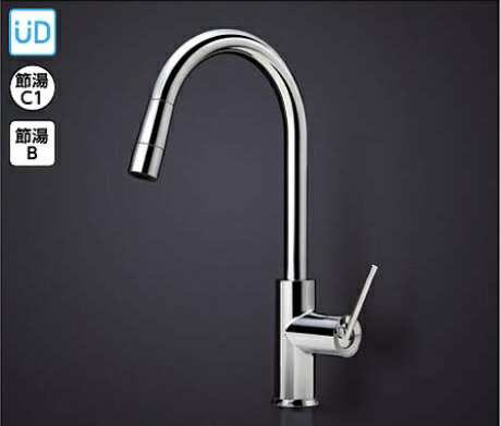 【最大44倍スーパーセール】TOTO 水栓金具 キッチン用水栓金具　TKWC35ES　台付シングル混合水栓 [■]