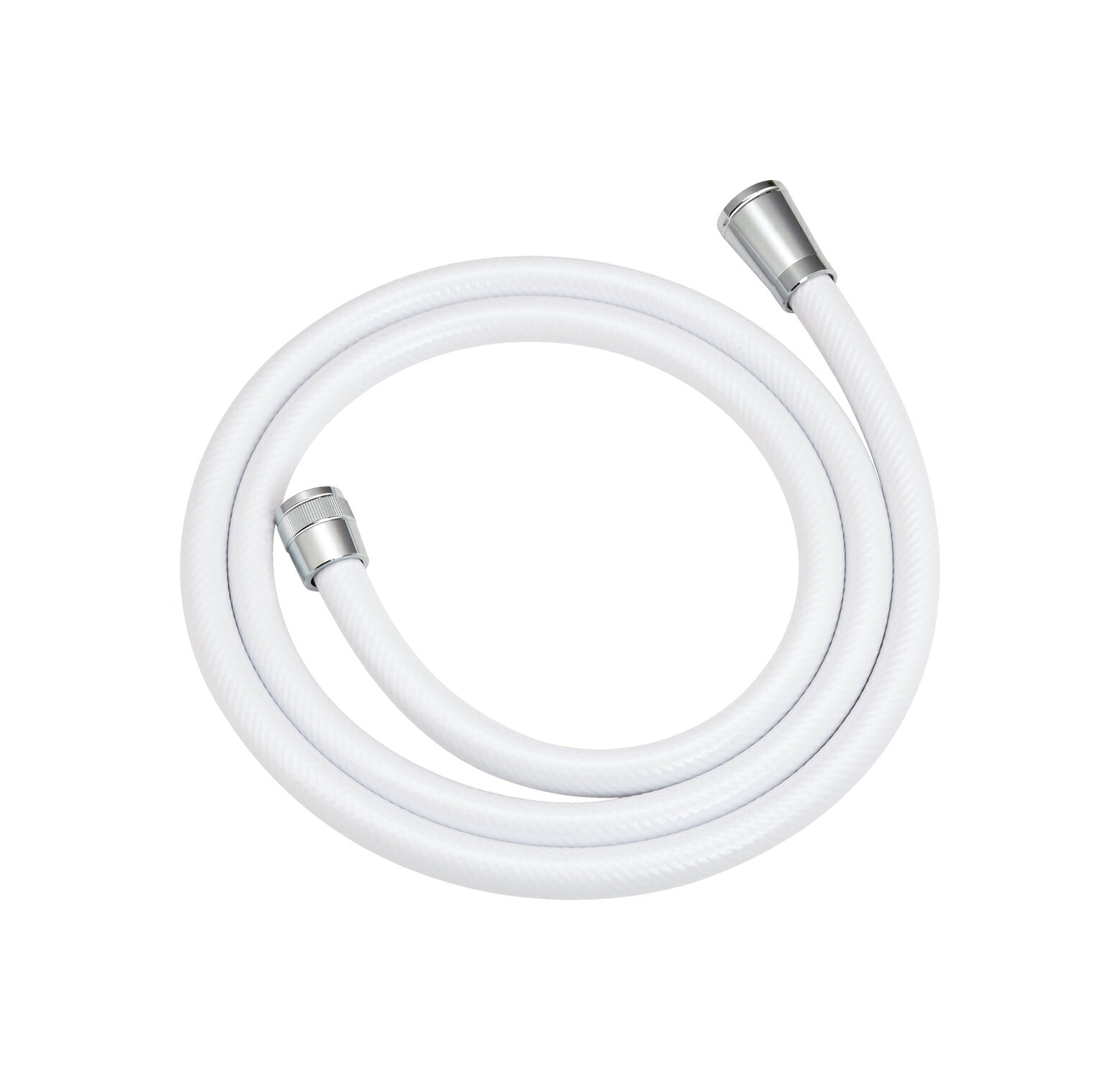 カクダイ/GAONA/ガオナ GA-FK005 水栓金具 シャワーホース 1.0m ホワイト 受注生産 [§]