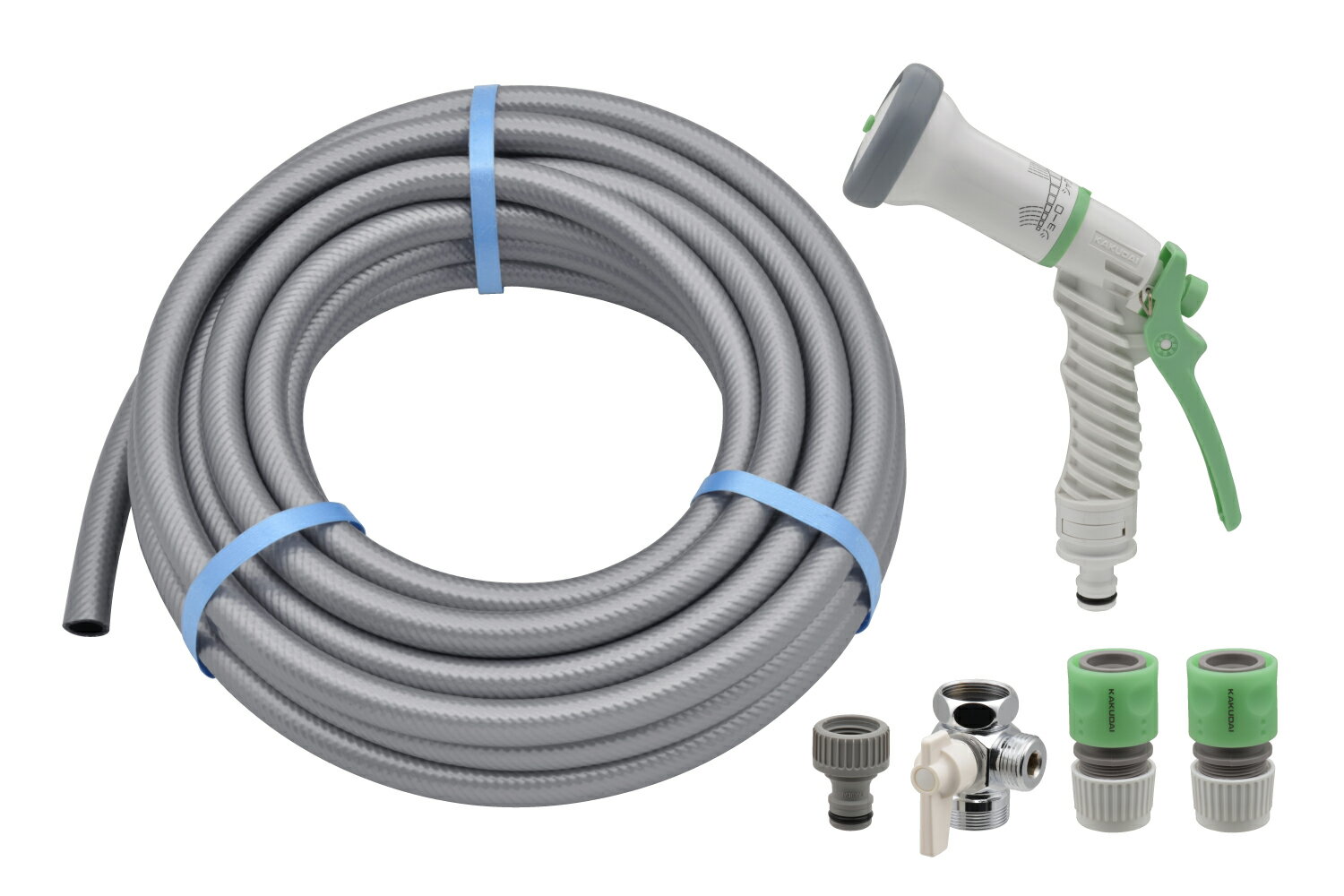 カクダイ/GAONA/ガオナ GA-QW001 水栓金具 ベランダお掃除セット 受注生産 [§]