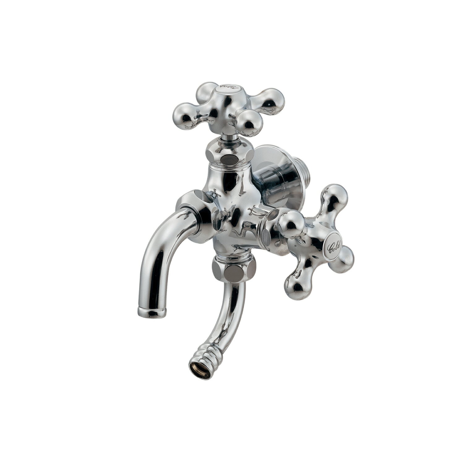 カクダイ/GAONA/ガオナ GA-RE001 水栓金具 万能ホーム双口水栓 受注生産 [§]