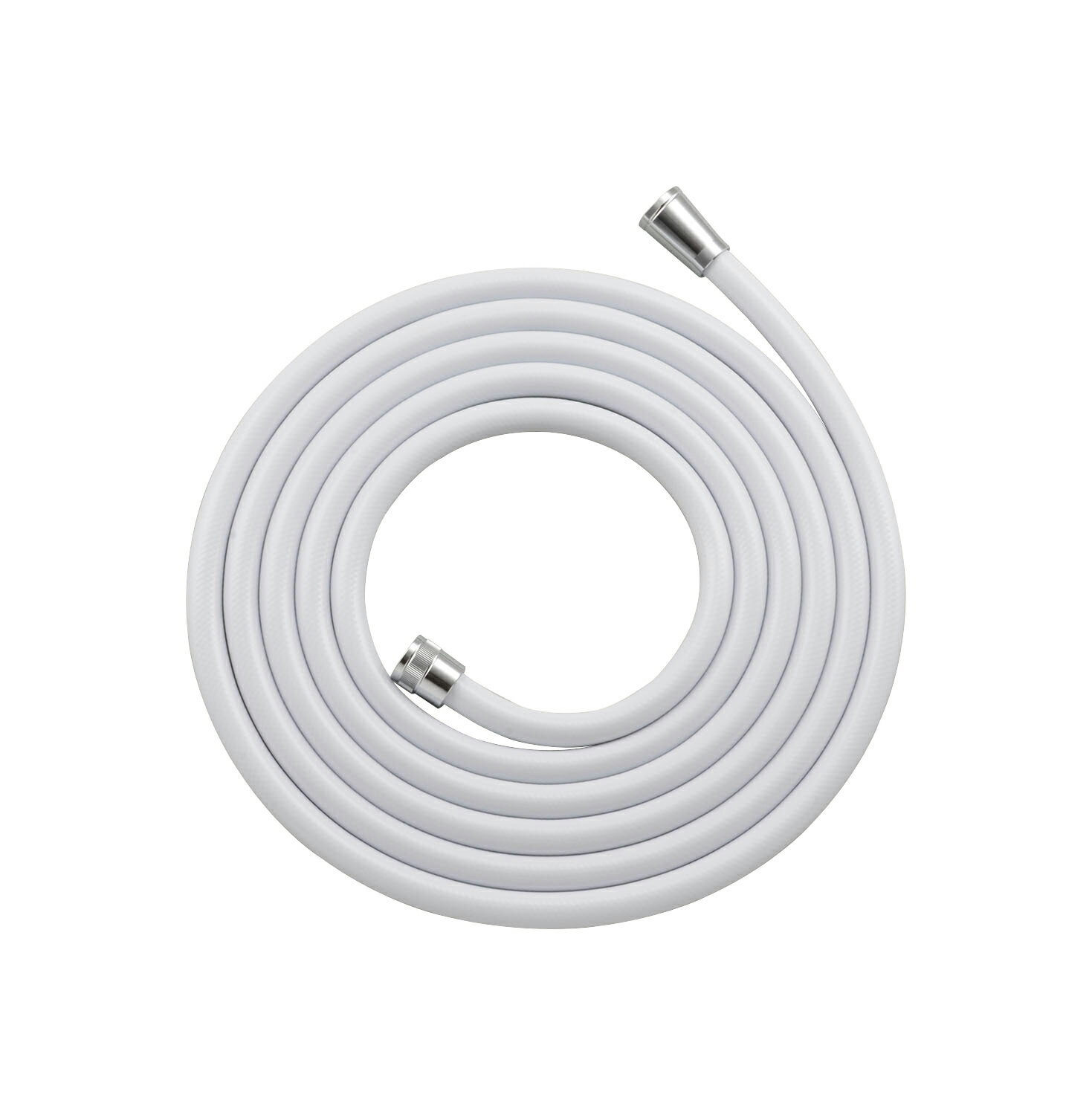 カクダイ/GAONA/ガオナ GA-FK107 水栓金具 シャワーホース 4.0m ホワイト