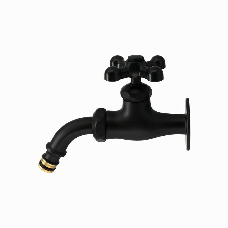 カクダイ/GAONA/ガオナ GA-RA017 万能ホーム水栓 マットブラック 受注生産品 [§]