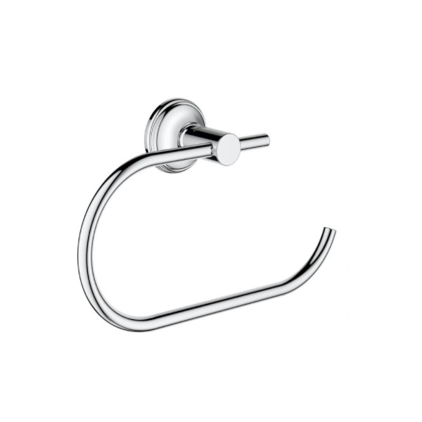 グローエ　40657001　アクセサリー エッセンシャルオーセンティック トイレットペーパーホルダー クロ..