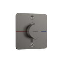 ハンスグローエ 15583340 ShowerSelect Comfort Q シャワーサーモスタット 埋込式 混合水栓 2アウトレット 155/155(化粧部...