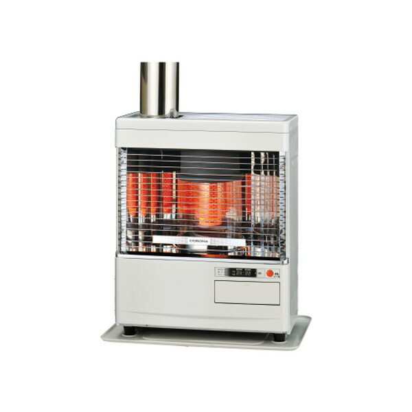 コロナ SV-V4523M 寒冷地用大型ストーブ Vシリーズ 煙突式輻射 別置タンク式 木造12畳用 ホワイト