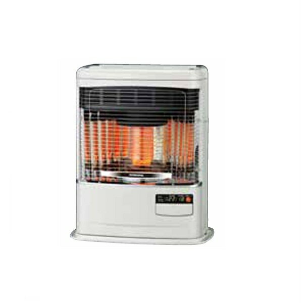 コロナ FF-VY5525P(W) FF式石油暖房機 Vシリーズ 別置タンク式(別売) ポット式 ホワイト ミニパル／上..