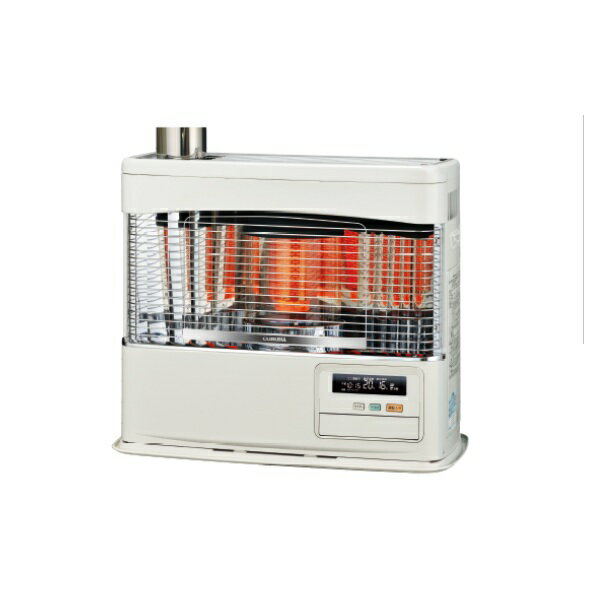 コロナ UH-7725PR(W) 寒冷地用大型ストーブ 煙突式輻射＋床暖 ホワイト PRシリーズ 20畳用