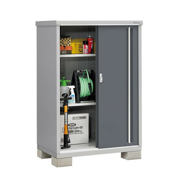 イナバ物置 『※関東限定※ MJX-117DP』 シンプリー 収納庫 長もの収納タイプ ♪(4)