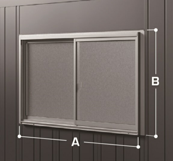 イナバガレージ 『※関西限定※ GDR-2J ガラス無し』 アルシア オプション ガラス窓 ジャンボタイプ用 壁パネル2枚分 ♪『本体同時注文のみ』