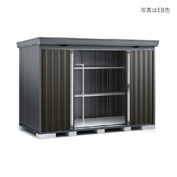 イナバ物置 『※九州限定※ FS-3014SF 多雪型』 フォルタ 中型物置 FS スタンダード 引き分け戸 本体フランネルグレー ♪