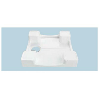 INAX/LIXIL PF-H6464AC/W 洗濯機パン 中央排水 トラップ別売 Wホワイト[◇]