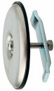 水栓金具 カクダイ 410-445 バス用ビス止プラグ