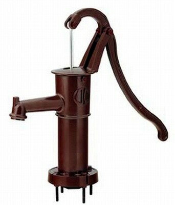 ガーデニング カクダイ 734-031-32 ガーデンポンプ(打込式) ブラウン [■]