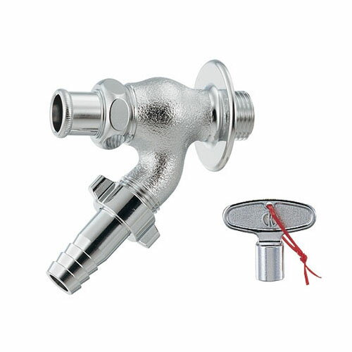 カクダイ　7036J-20　共用散水栓（かぎ式） 逆流防止機能付 [□]